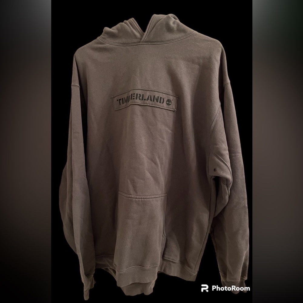 - Vintage Timberland wheat large hoodie sweatshirt